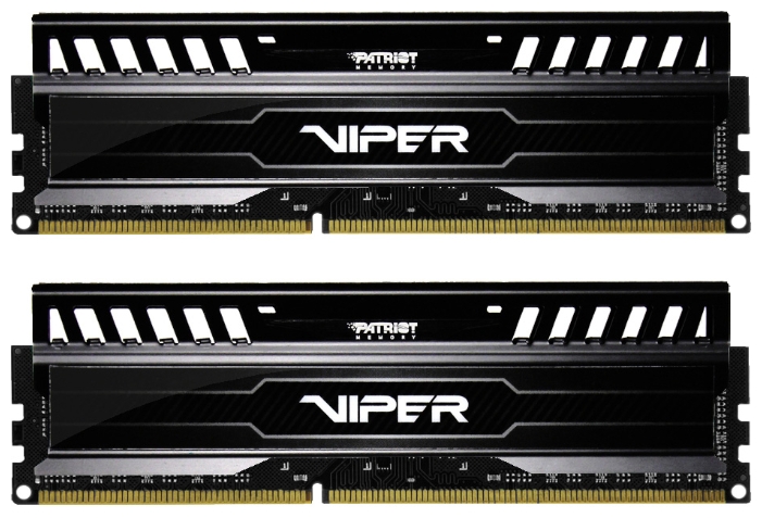 

Patriot Viper 3 Black Mamba 2x8GB KIT DDR3 PC3-12800 PV316G160C0K