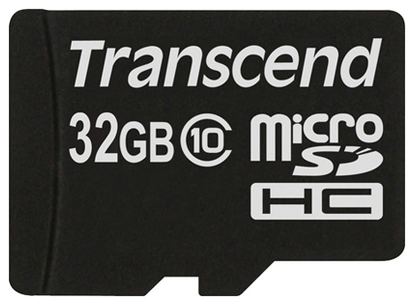 Transcend microSDHC Class 10 32  TS32GUSDC10